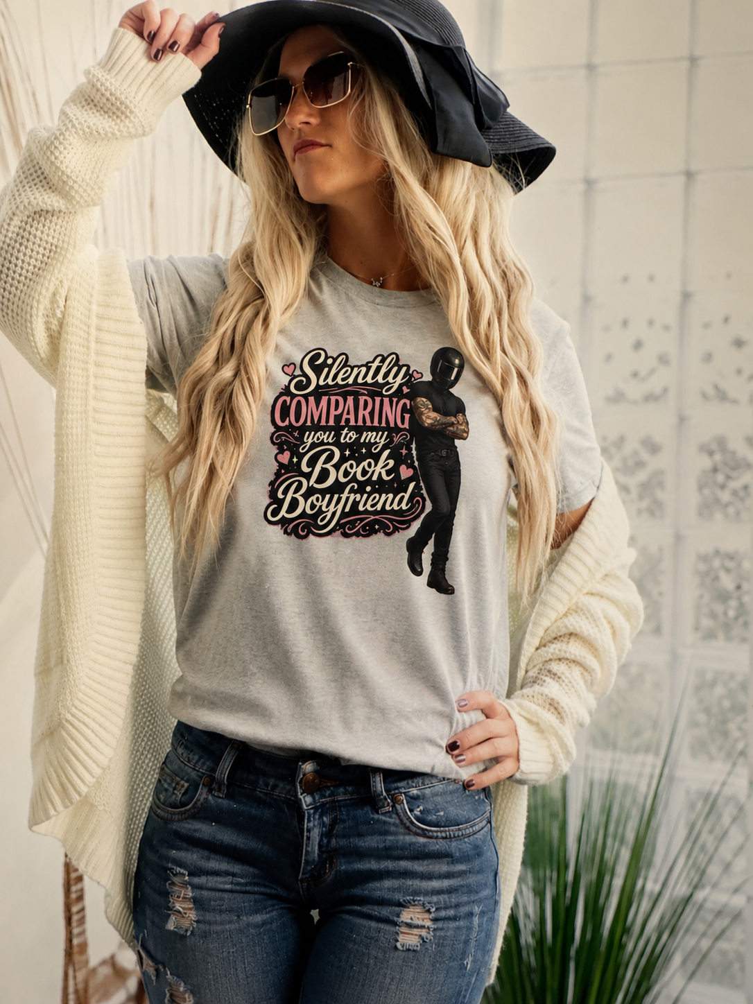 Silently Comparing you to My Book Boyfriend Tee